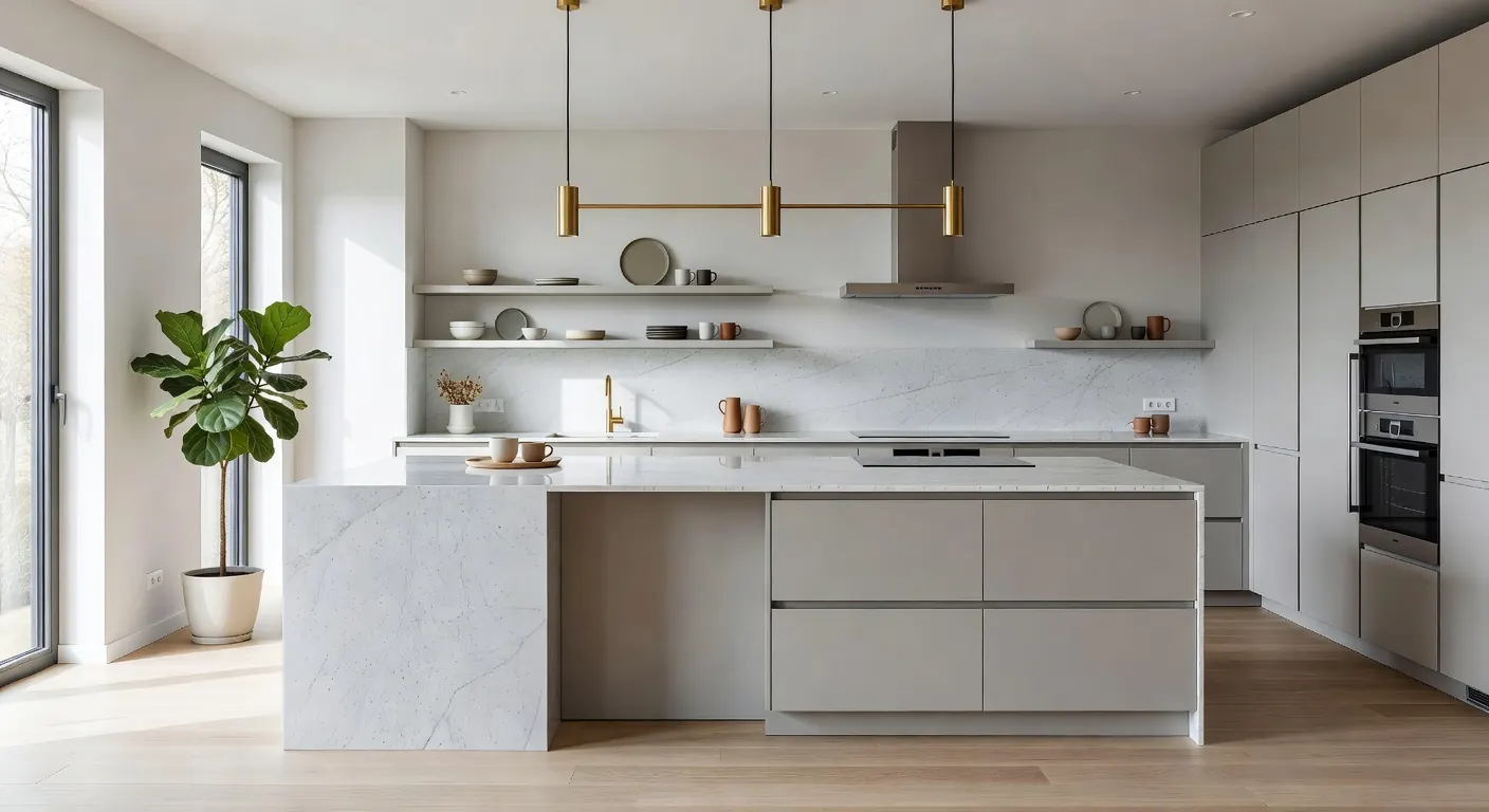 Rénovation moderne d'une cuisine et salle de bain en Belgique en 2026