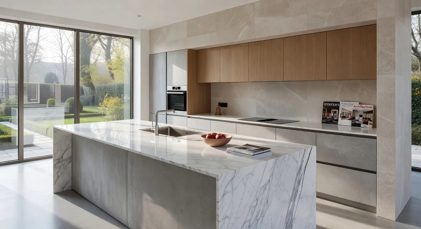 Rénovation moderne d'une cuisine et salle de bain en Belgique